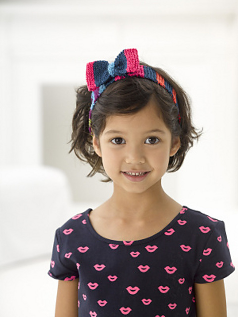 Headwrap with Bow (knit)