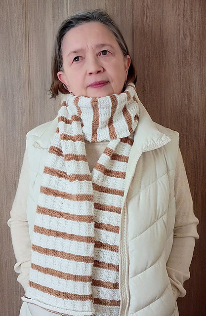 Embossed Rib Ravelry: Embossed Rib Scarf pattern by Nadya Stallings