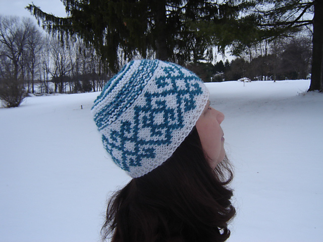 Winter Tracery Hat
