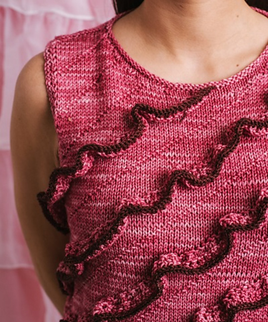 Here Comes Ruffle Tank