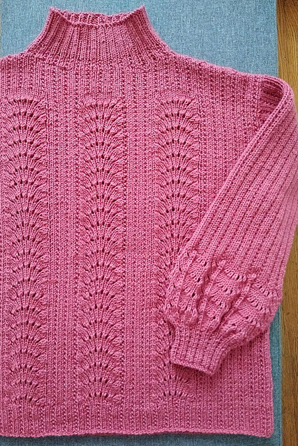 Fan Stitch Sweater