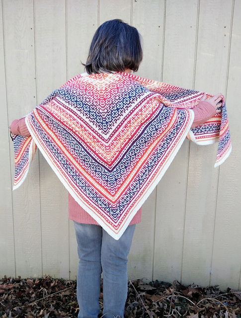 Bright Feast Shawl