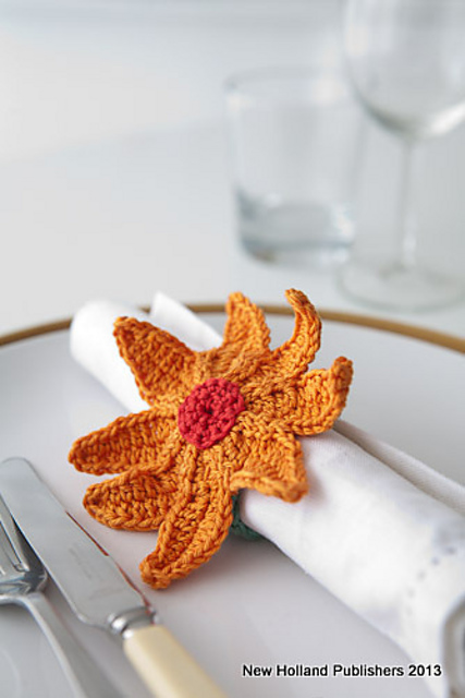 Grace Flower Napkin Ring 