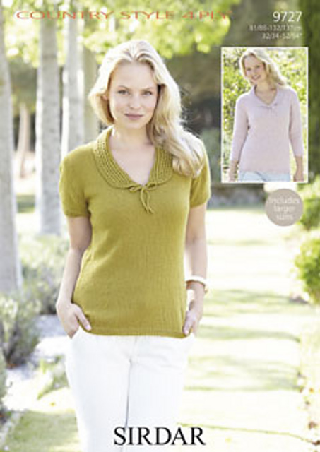 Sweater with Peter Pan collar #9727