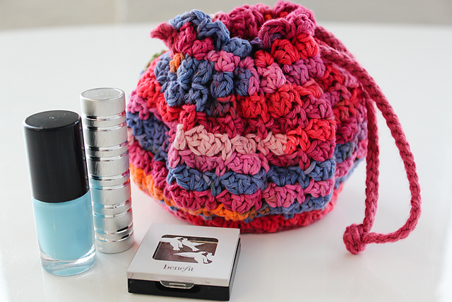 Playful Drawstring Pouch