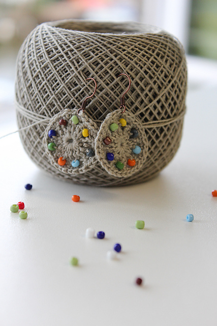 Beadazzling Beaded Earrings