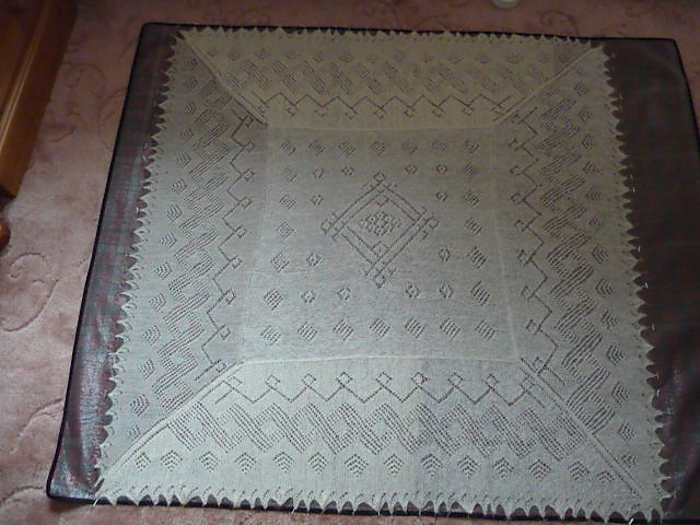 Circle of Life Orenburg shawl C. Russian Empire