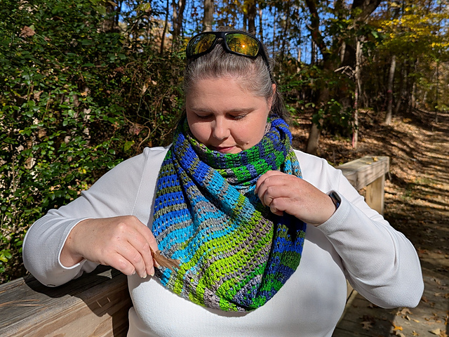 Tunisian Uneek Cowl
