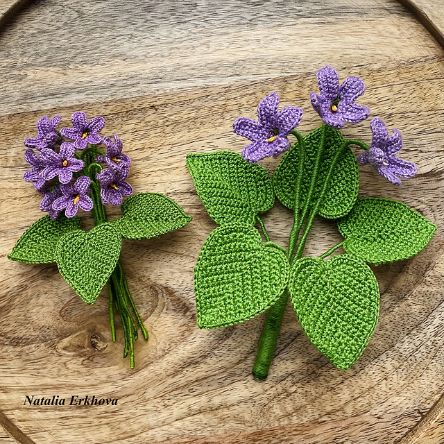 Ravelry: Wild Violet pattern by Natalia Erkhova