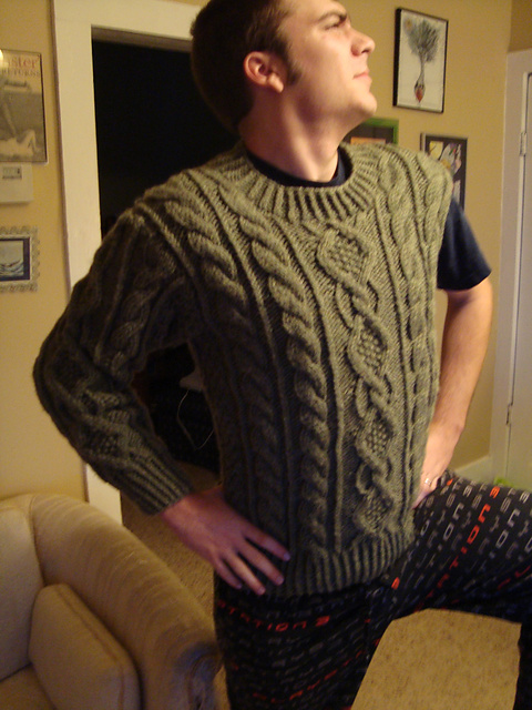 #11  Man's Bulky Aran