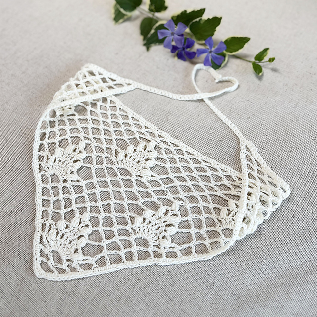 Lace Kerchief Headwrap