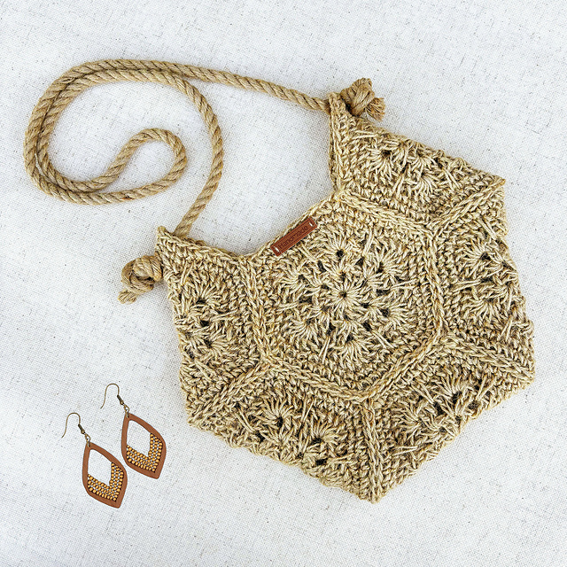 Boho Jute Shoulder Bag