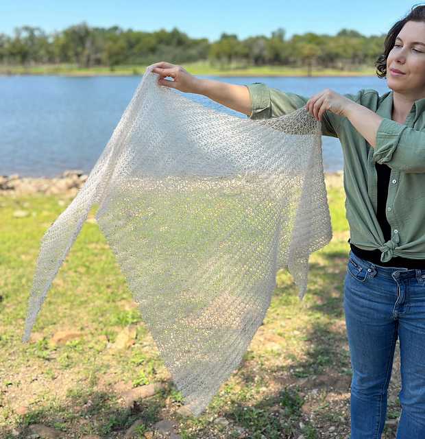 Mohair Cloud Shawl