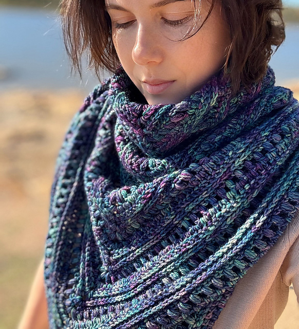 Wild Huckleberry Shawl