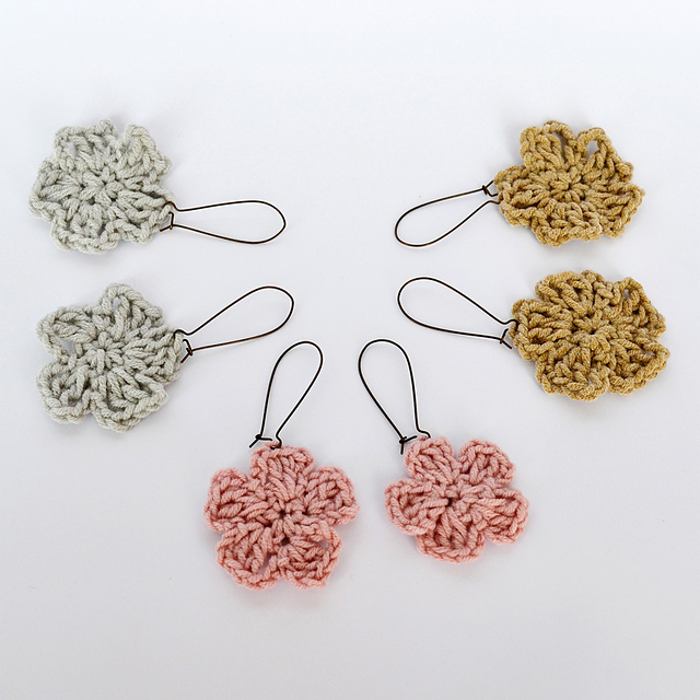 Easy Crochet Earrings