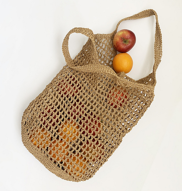 Summer Raffia Tote Bag