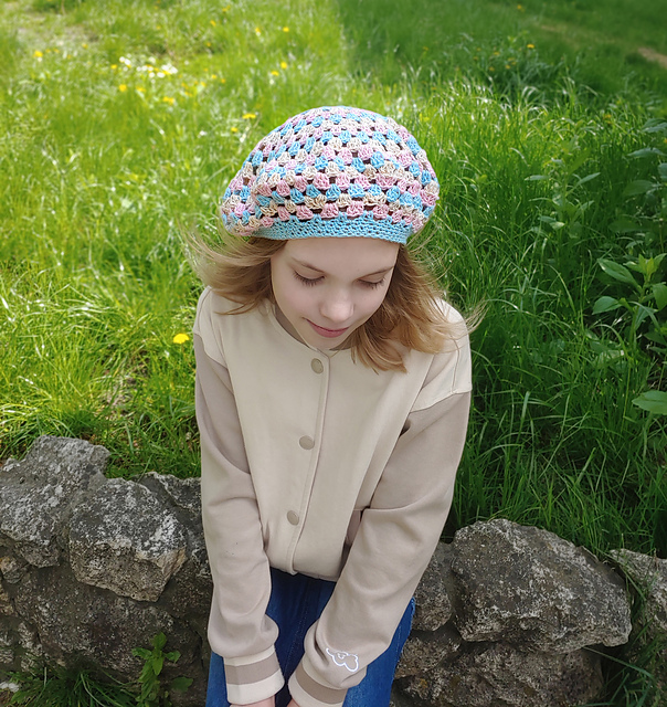 Round Granny Beret