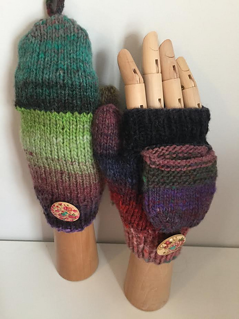 Simple Flip Top Mitts