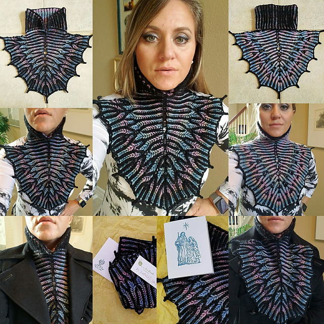 Northern Lights Brioche Bandana Cowl