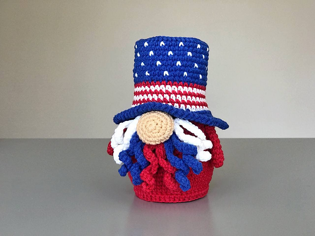 American Patriotic Gnome Boy