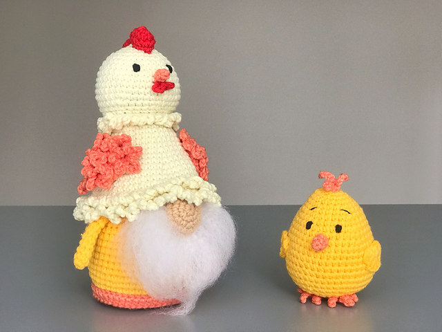 Easter Chicken Gnome