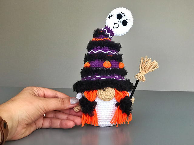 Halloween Witch Gnost Gnome