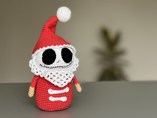 Jack Santa Halloween Gnome