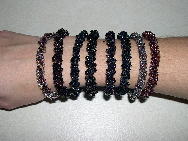 Knitted Bead Bracelet Kit