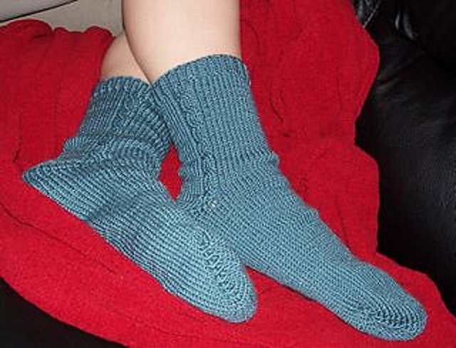 Socks with Cables