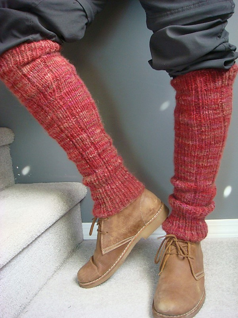Alpaca/Merino Lopi Leg Warmers