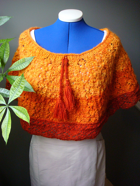 Summer Sun Lace Poncho
