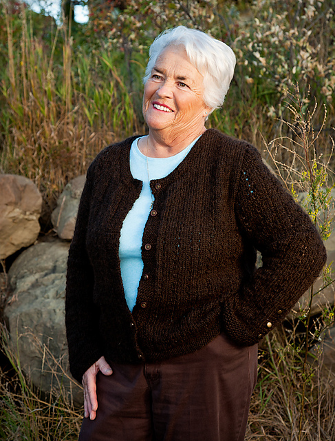 Alpaca Merino Ribbon Cardi
