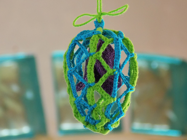 Easter Egg with a flower