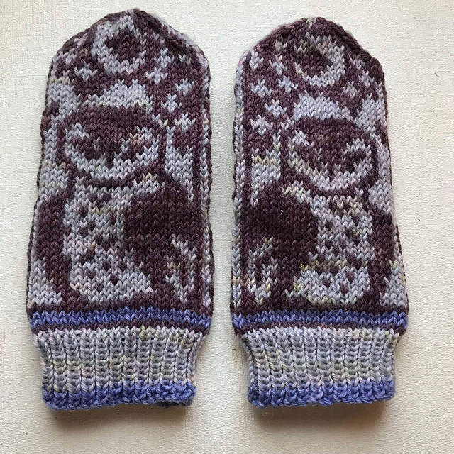 Owl Mittens