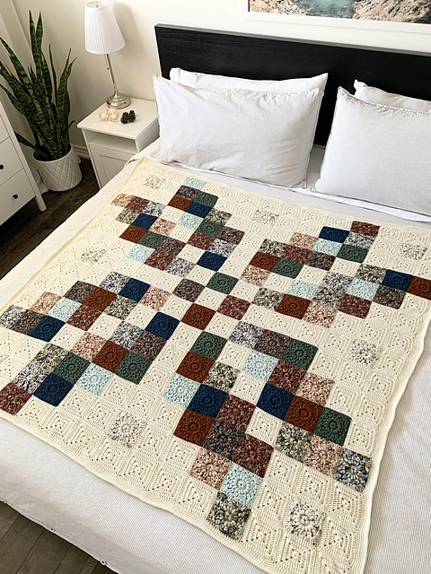 Cozy in Colorado Nordic Star Blanket