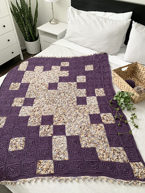 Abstract Sunburst Blanket
