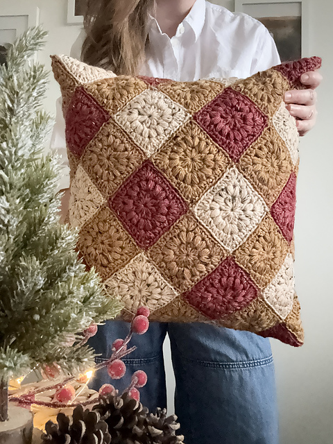 Maple Gingham Pillow