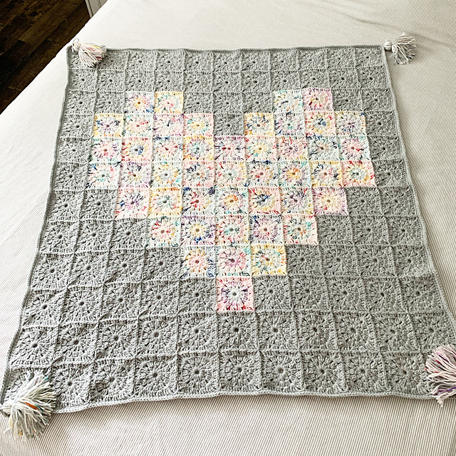 Love and Sprinkles Baby Blanket