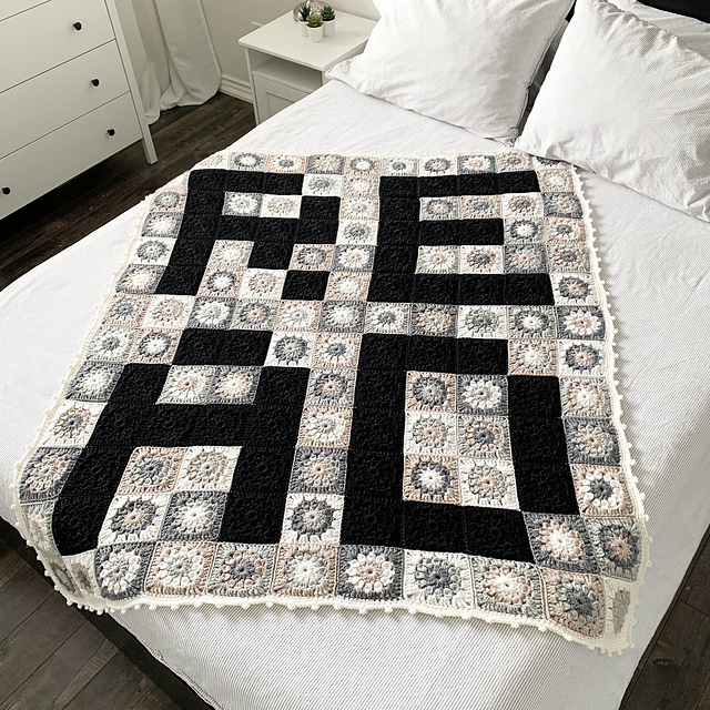 READ Granny Square Blanket