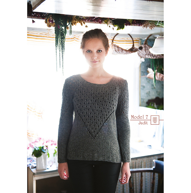 Grey Jumper with Lace
