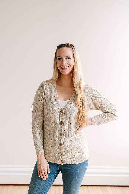 Soft Focus Cable Sweater