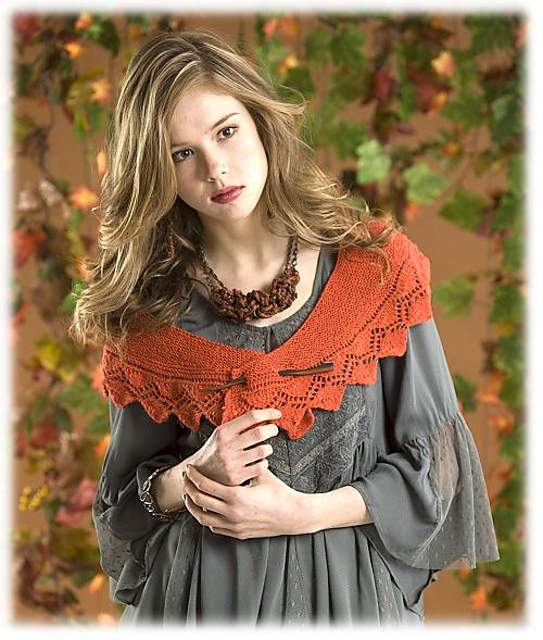 Lace Leaf Shawlette