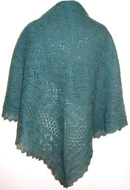 Arlayne's Shetland Shawl