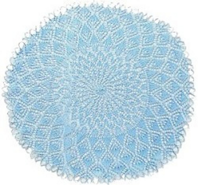 Blue Danube Doily