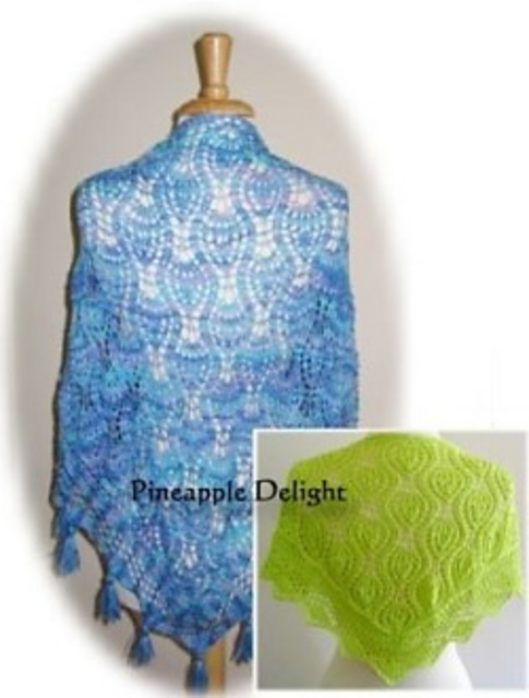 Pineapple Delight Shawl
