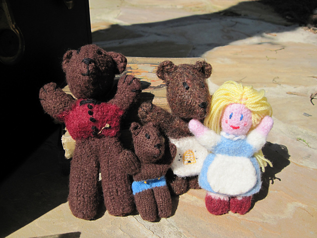 Goldilocks and the Three Bears walkabouts