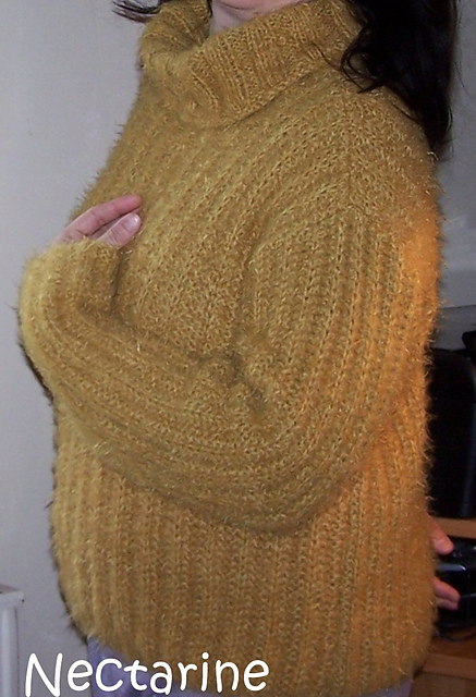 pull tout doux en fausses côtes