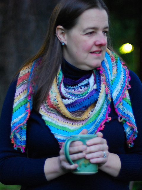 Oddment Shawl