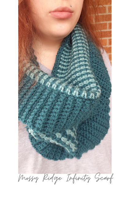 Mossy Ridge Infinity Scarf
