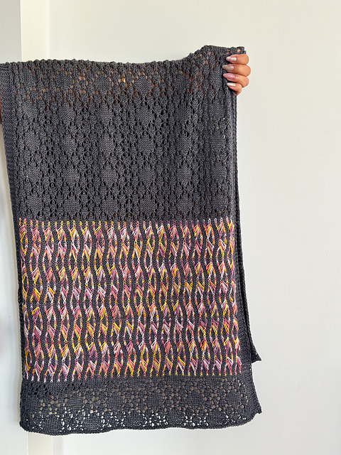 ChromaSpin Shawl